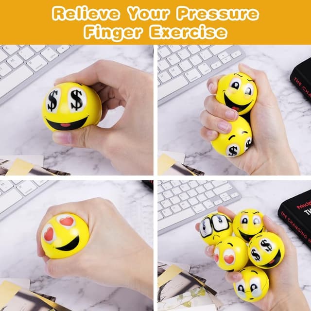 Thumbnail 2 de Ainiv Stressbälle 20 Stück