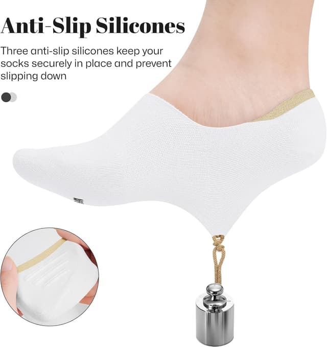 Thumbnail 1 de wernies No Show Socks 4 Pairs