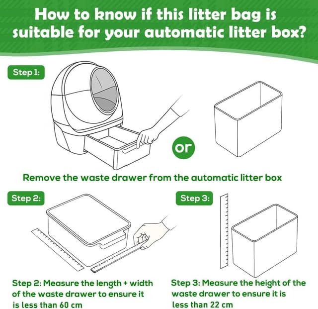 Thumbnail 4 de SZEE Large Self-Cleaning Cat Litter Tray Liners 20 🐱