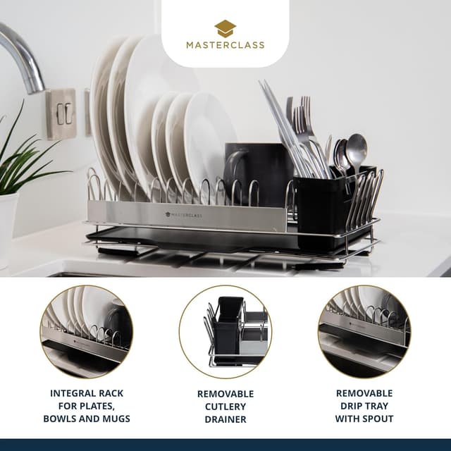 Thumbnail 3 de MASTERCLASS Égouttoir compact 41 cm 🍽