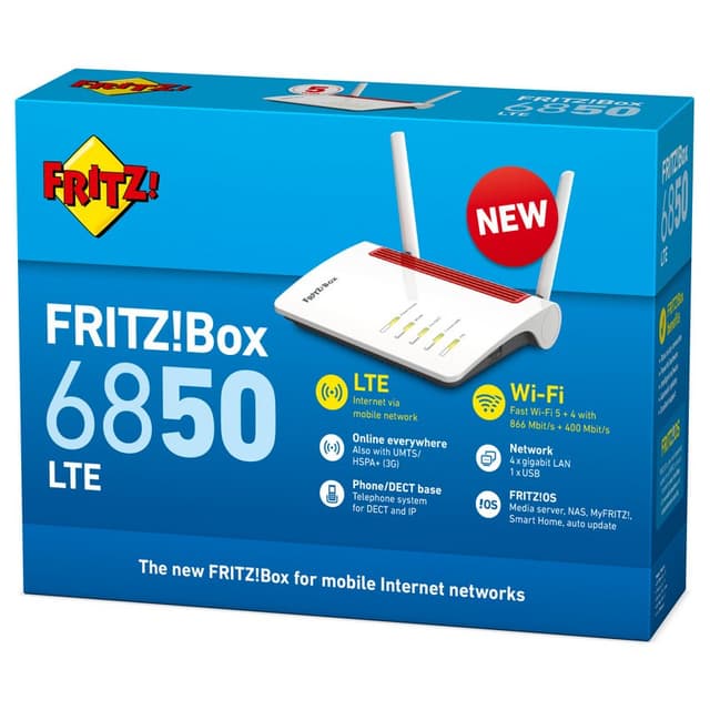 Detalle 2 de Fritz!Box 6850 LTE Router dual SIM