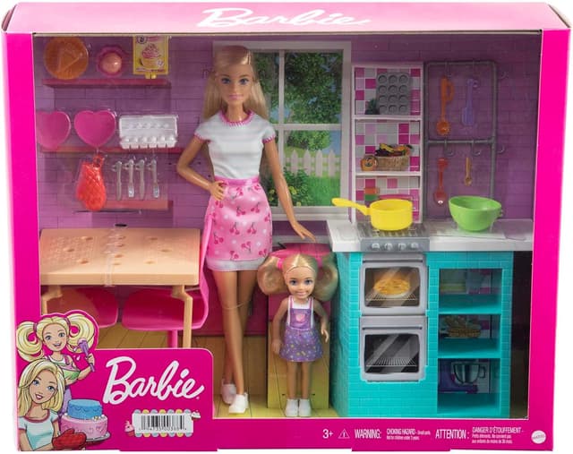 Thumbnail 5 de Barbie y Chelsea: Pastelería con muñeca y accesorios 🍰
