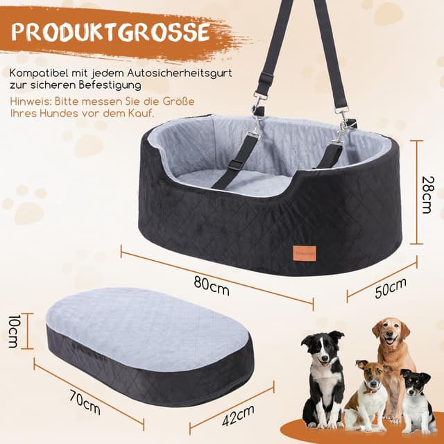 Thumbnail 5 de Siège booster pour chien jusqu'à 22,7 kg