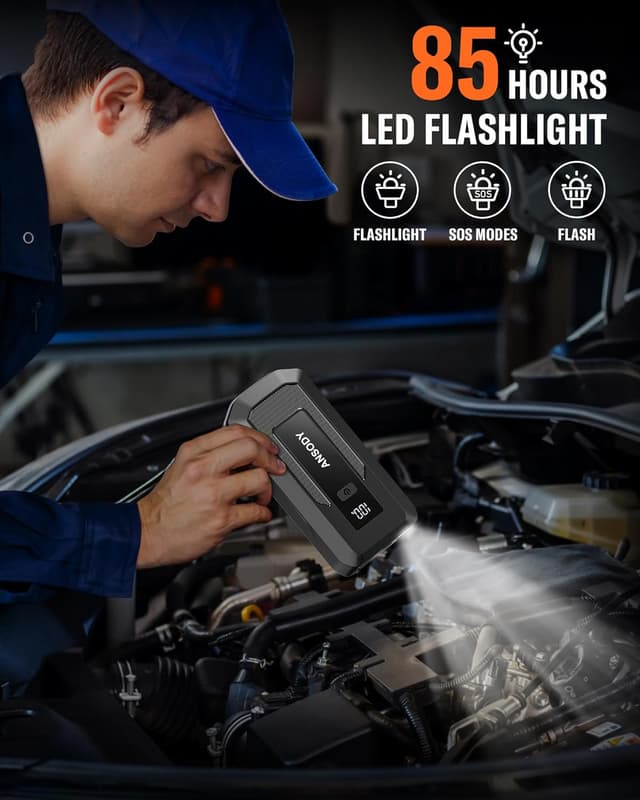 Thumbnail 3 de ANSODY 3000A Starthilfe Powerbank