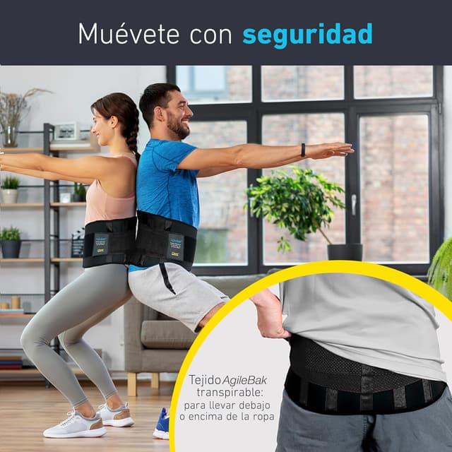 Thumbnail 6 de Clever Yellow Faja Lumbar Terapéutica Grado Médico para Espalda