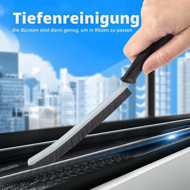 Detalle 2 de Hartborsten Fugenreinigungsbürste TQRR 3er-Set