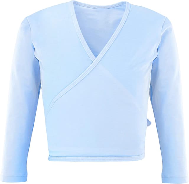 Detalle de Tancefair Maglioncino da balletto con cardigan crossover in cotone per bambini e donne