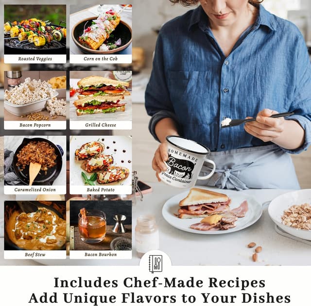 Thumbnail 5 de Ayerphalo Bacon Grease Container 24oz 🥓