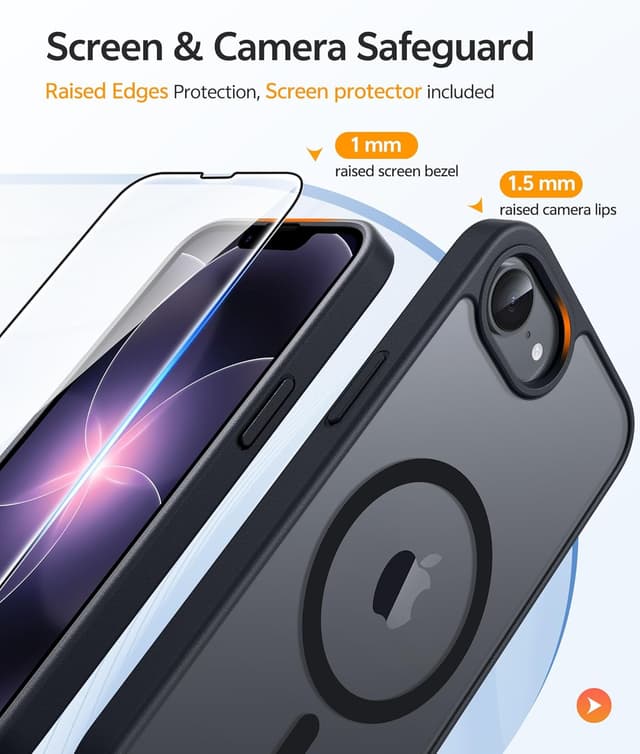 Detalle 2 de FNTCASE iPhone 16E MagSafe Case 2400 g