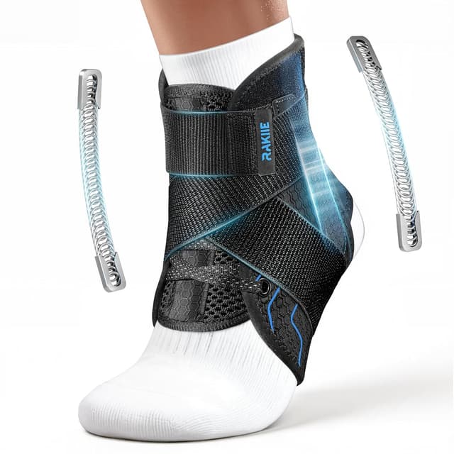 Detalle de Rakiie Knöchelstütze mit 2 Metallstäben M