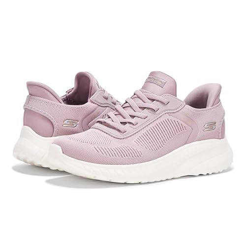 Detalle 1 de Skechers Bobs Squad Chaos Current Muse zapatillas lavanda 4 UK