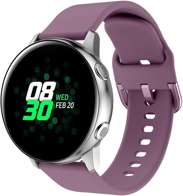 Detalle de FYISWHO Silicone Watch Strap (20mm) for Huawei Watch GT 2 42mm, GT 3 42mm, GT 3 Pro 43mm, Watch 2 & Honor Watch ES