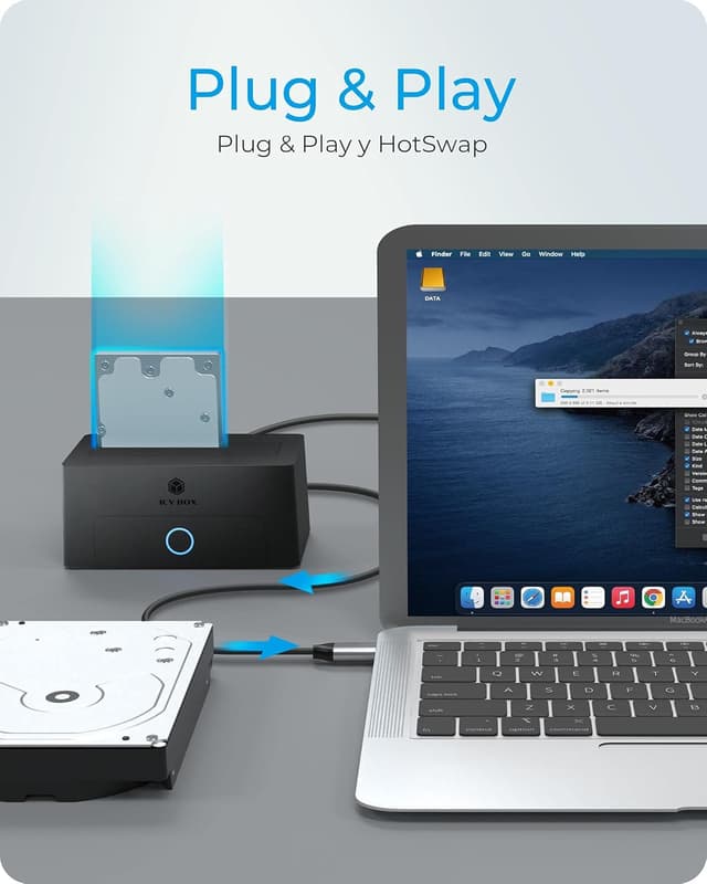 Thumbnail 6 de Icy Box Estación de Acoplamiento USB 3.0 5 Gbit/s