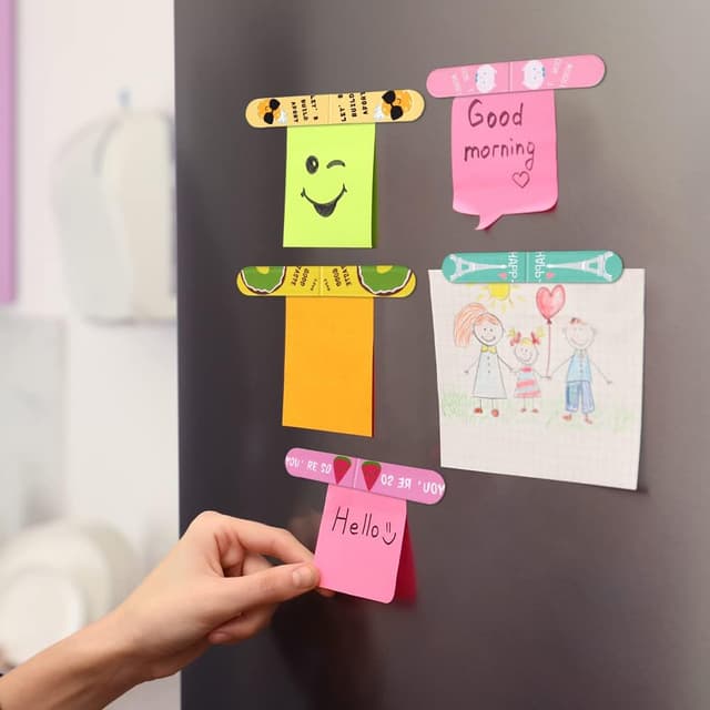 Thumbnail 5 de Vicloon Segnalibri Magnetici 30 pezzi 2x6 cm