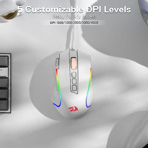 Thumbnail 4 de Redragon M612 Predator RGB 🖱️ Ratón gaming con 8000 DPI y 11 botones