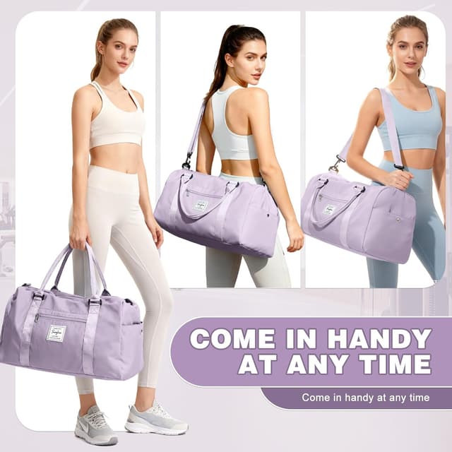 Thumbnail 6 de WEPLAN Sports Gym Bag 46cm waterproof