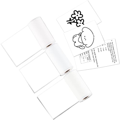 Detalle de vretti 3 Rollos Papel Térmico 57x30 mm