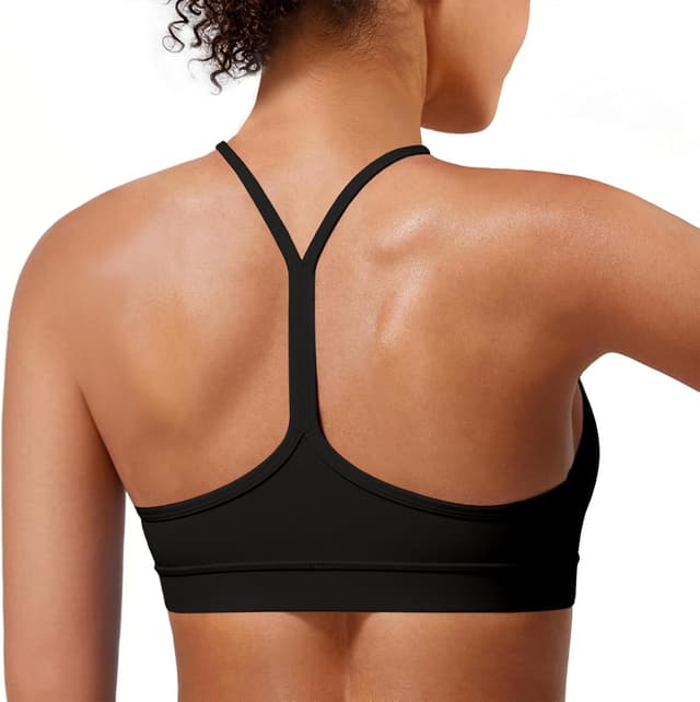 Thumbnail 6 de Mirity Padded Y-Back Sports Bra (Racerback Low Impact Spaghetti Strap)