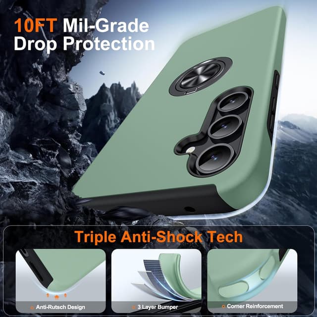 Detalle 1 de Galaxy A55 5G case with 2 screen protectors