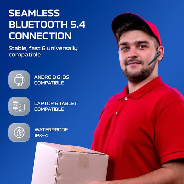 Thumbnail 2 de Philips Bluetooth Earpiece 400mAh Wireless Earbuds