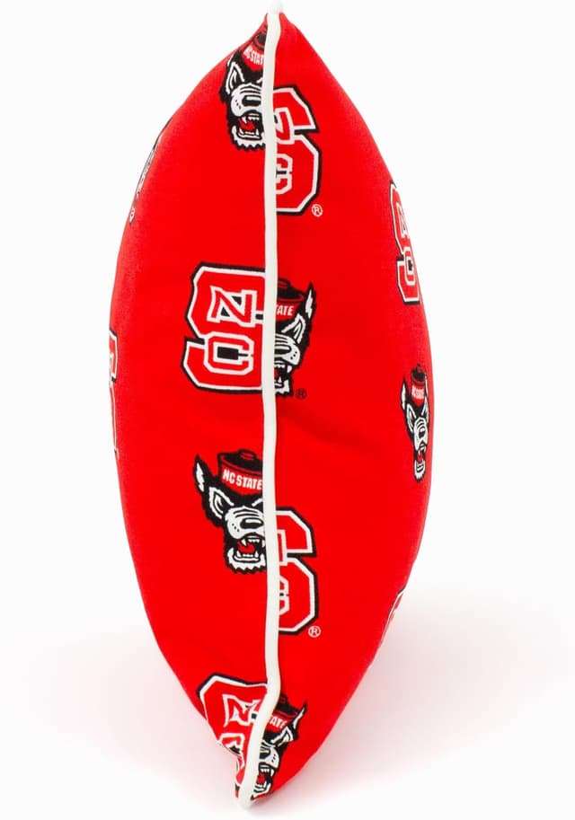 Detalle de College Covers NC State Wolfpack Outdoor Decorative Throw Pillow (16" x 16")