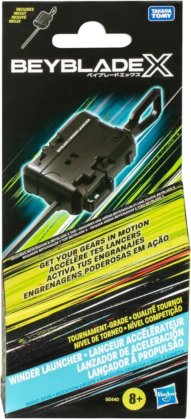 Detalle 1 de Bey Blade BBX Lanzador y Girador ⚡