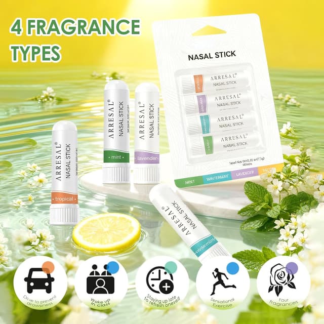 Thumbnail 4 de 4 pieza Palitos Nasales Inhalador portátil