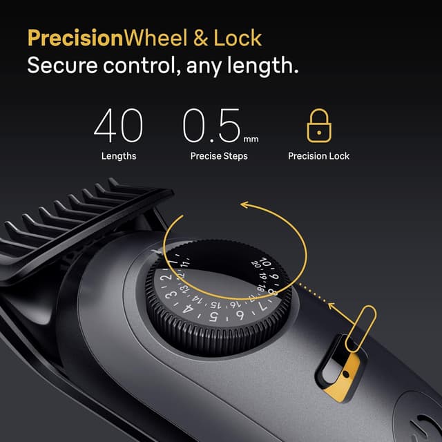 Detalle de Braun BT5525 Beard Trimmer 120‑min runtime