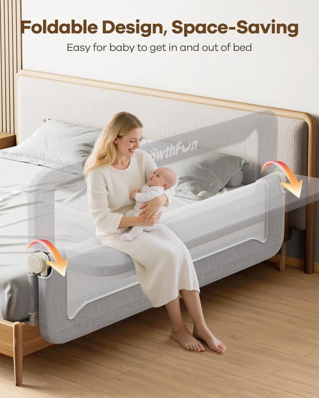 Thumbnail 5 de Foldable Bed Rail 71in for Toddlers