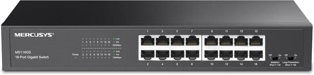 Imagen de Mercusys MS116GS switch Gigabit 16 porte per rete cablata 🖧 en OfertitasTOP