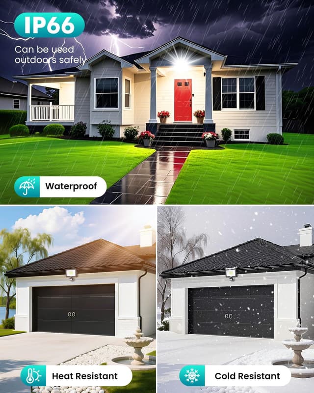 Thumbnail 6 de CLY 30W PIR Motion Sensor Floodlight 2820 lm 🌤