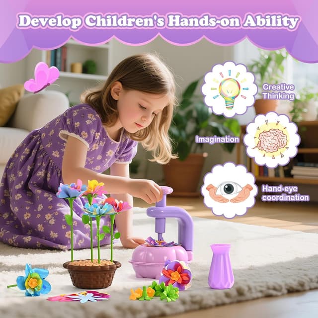 Detalle 2 de BlueSwan Nachfüllset für Blumenpresse mit 108