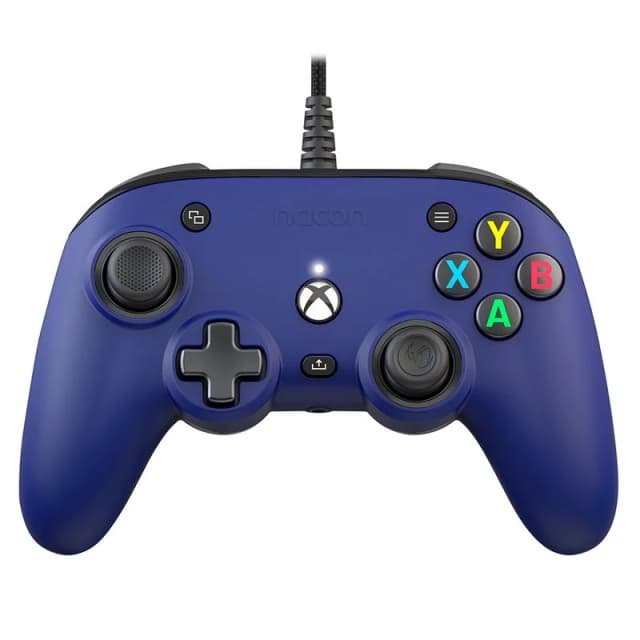 Imagen de Nacon Pro Compact Controller Mando con cable azul para PC/Xbox 📱 en OfertitasTOP