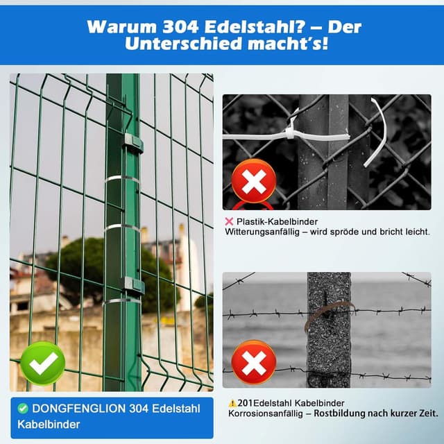 Thumbnail 5 de Maschendrahtzaunbinder 300 mm