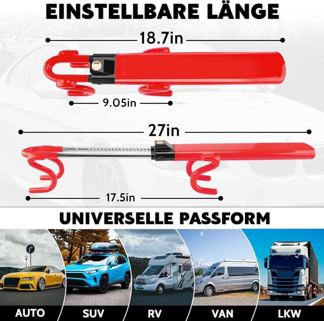 Thumbnail 6 de Tevlaphee Lenkradkralle 5,5–13,8 Zoll