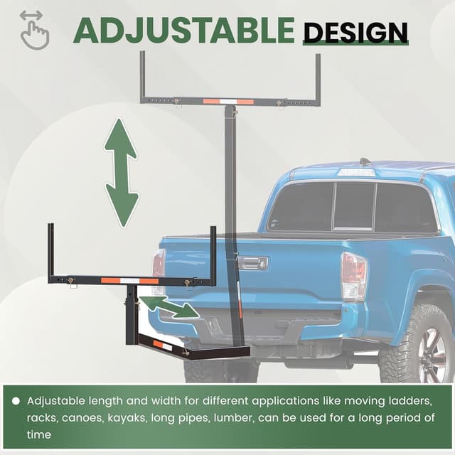 Thumbnail 4 de ECOTRIC 750lbs Truck Bed Extender Rack