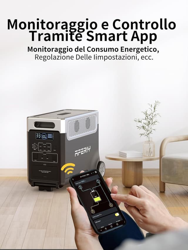 Imagen de AFERIY Batteria di Espansione 3840Wh en OfertitasTOP