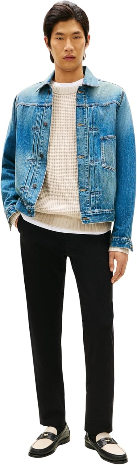 Detalle 2 de Tommy Hilfiger Core Harlem Essential Twill (MW0MW40690) : chino homme en twill