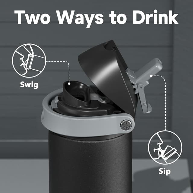 Detalle 2 de Meoky Stainless Steel 24 oz Bottle 🥤