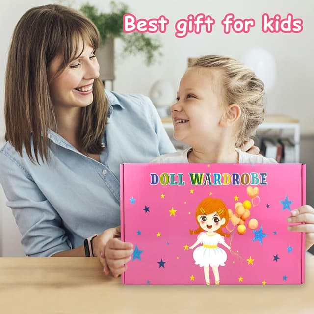 Thumbnail 5 de Puppenoutfit 11,5 Zoll Kleiderschrank Set