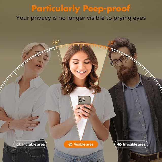 Thumbnail 2 de UNBREAKcable Protector privacidad iPhone 15 Pro 6,1"