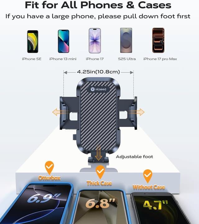 Thumbnail 4 de VICSEED 2026 Car Phone Holder