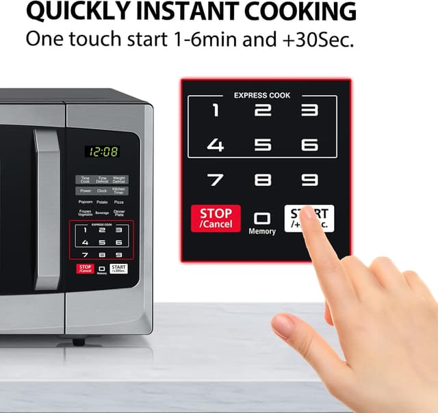 Thumbnail 2 de Toshiba ML-EM23P(SS) 23L microwave 800W