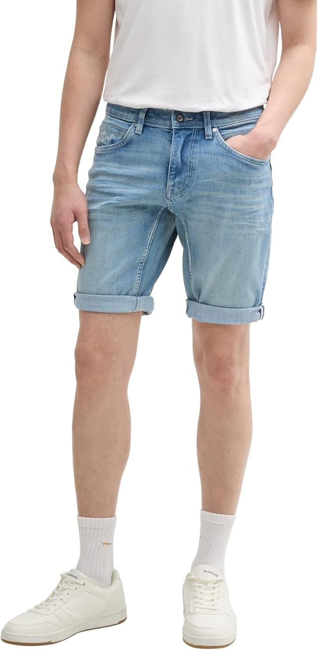 Thumbnail 6 de TOM TAILOR Bermuda Jeans Shorts da uomo in stile quattro tasche