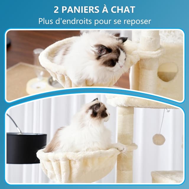 Thumbnail 5 de Hey-brother Kratzbaum 188 cm Katzenbaum XXL