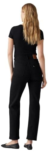 Thumbnail 4 de Levi's Ribcage Straight Ankle vaqueros Black Heart 26W/27L