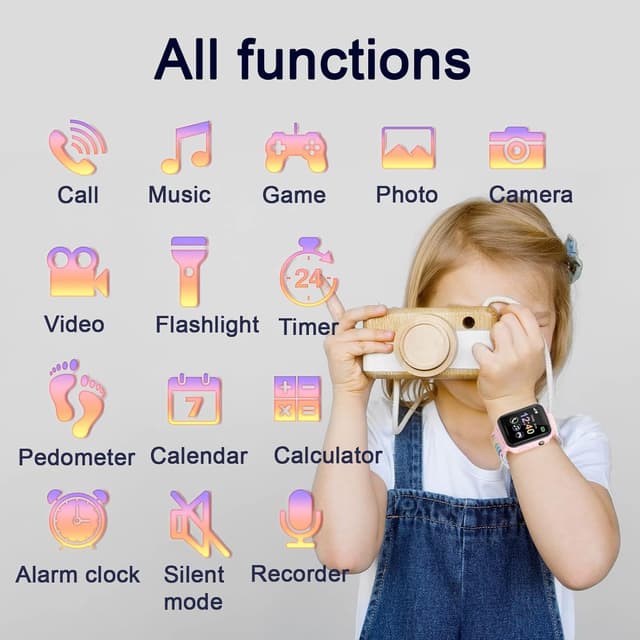 Detalle de PTHTECHUS Smartwatch Niños 1.54"