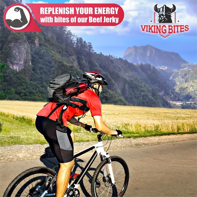 Thumbnail 6 de Viking Bites Beef Jerky Mischkarton 400g 🍖