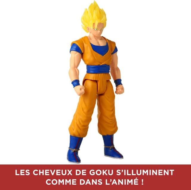 Detalle 2 de BANDAI Dragon Ball Goku SS2 Limit Breaker con Luz y Sonido