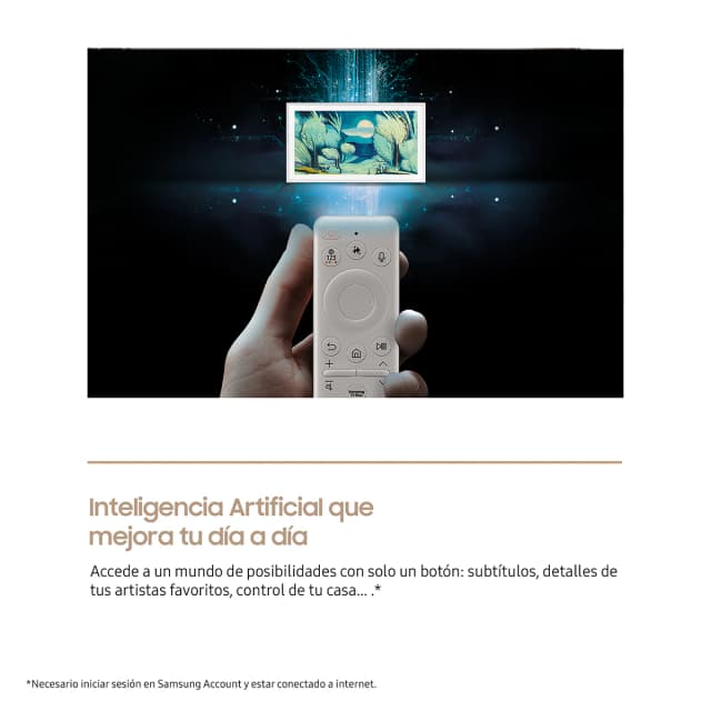 Detalle de Samsung The Frame TQ55LS03FAUXXC QLED 4K Smart TV